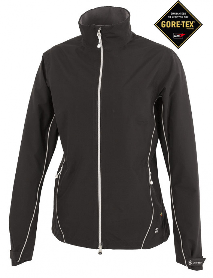Galvin Green Gore-Tex Full Zip Dam Jacka Arissa Svart/Silver i gruppen Kläder / Damkläder / REGNJACKOR hos Dimbo Golf AB (2130068-77B3r)