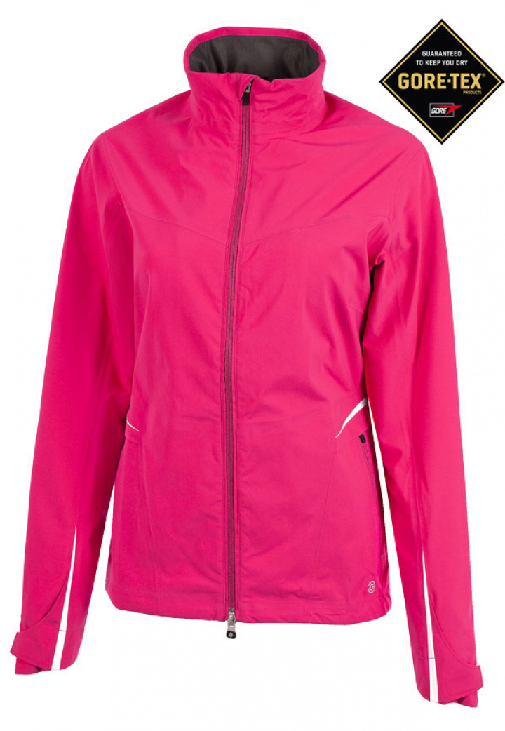 Galvin Green Gore-Tex Full Zip Dam Jacka Aurora Rosa/Vit i gruppen Kläder / Damkläder / REGNJACKOR hos Dimbo Golf AB (2130069-91B3r)