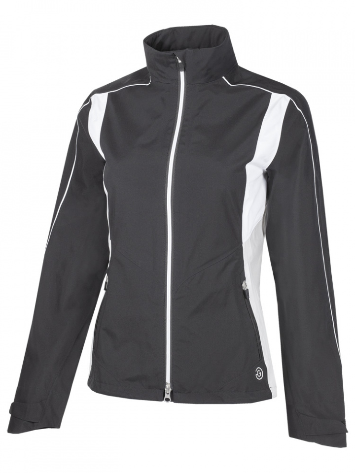 Galvin Green Regnjacka Gore-Tex Full Zip Dam Ally Svart/Cool Grå/Vit i gruppen Kläder / Damkläder / REGNJACKOR hos Dimbo Golf AB (2130076-93691r)