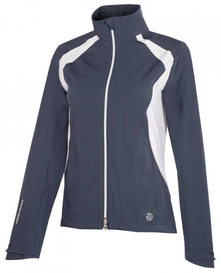Galvin Green Regnjacka Dam Amy Marinblå/Vit i gruppen Kläder / Damkläder / REGNJACKOR hos Dimbo Golf AB (2130079-93491r)