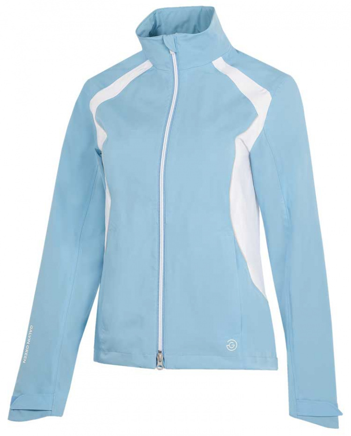 Galvin Green Regnjacka Dam Amy Alaska Blå/Vit i gruppen Kläder / Damkläder / REGNJACKOR hos Dimbo Golf AB (2130079-98511r)