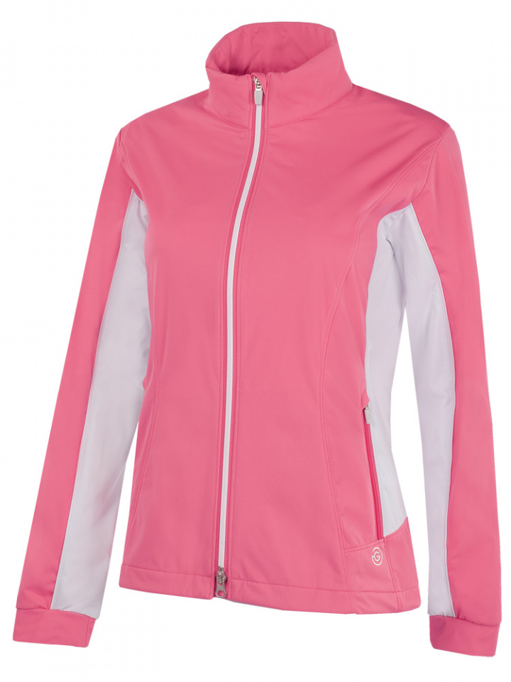 Galvin Green Vindjacka Interface 1 Full-Zip Dam Larissa Camelia Rosa/Vit i gruppen Kläder / Damkläder / JACKOR hos Dimbo Golf AB (2138049-98441r)