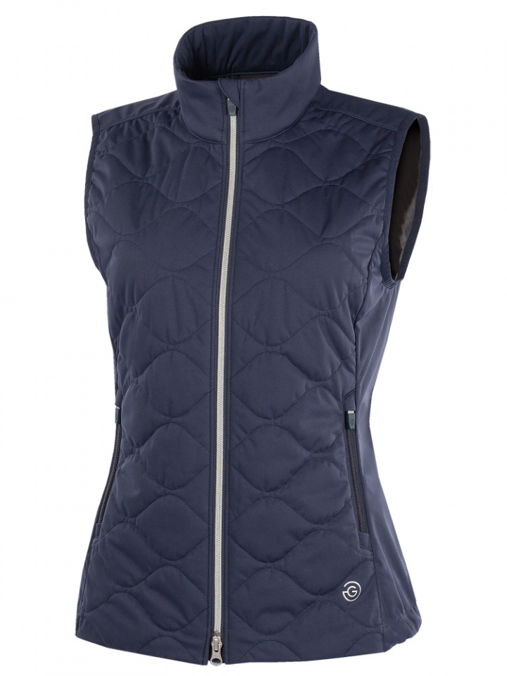 Galvin Green Vindväst Interface 1 Full-Zip Dam Lucille Marinblå i gruppen Kläder / Damkläder / VÄSTAR hos Dimbo Golf AB (2138051-94051r)