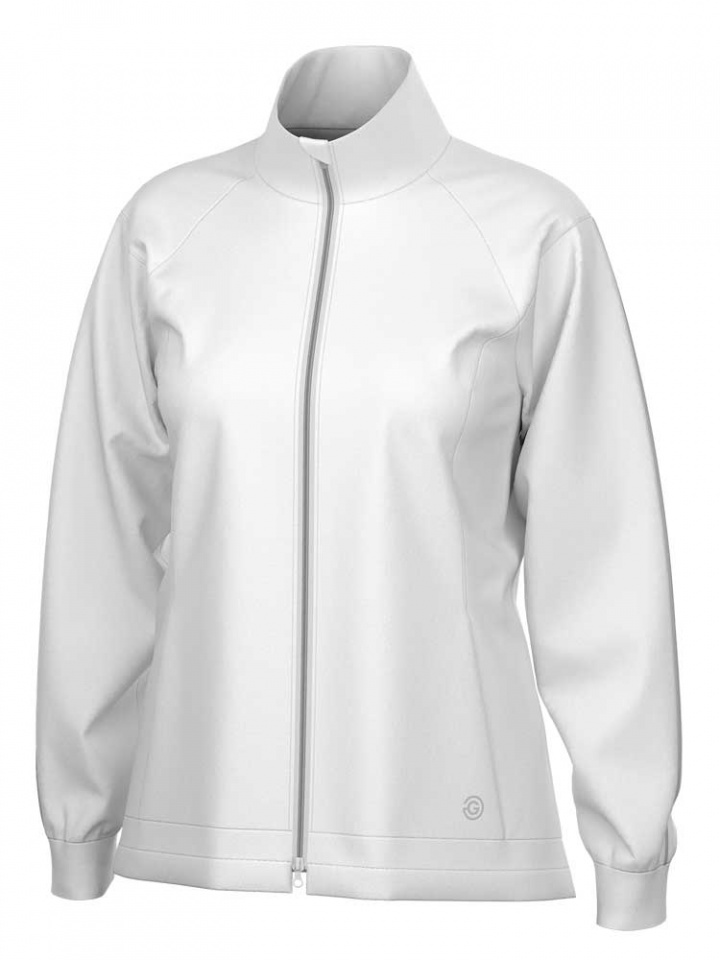 Galvin Green Vindjacka Interface 1 Full-Zip Dam Lissy Vit/Cool Grå i gruppen Kläder / Herrkläder / VINDPLAGG hos Dimbo Golf AB (2138053-92351r)