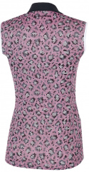 Galvin Green Ärmlös Piké Dam Mila V8+ Blush Rosa/Svart/Vit