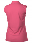 Galvin Green Ärmlös Piké Dam Meg V8+ Camelia Rosa/Vit