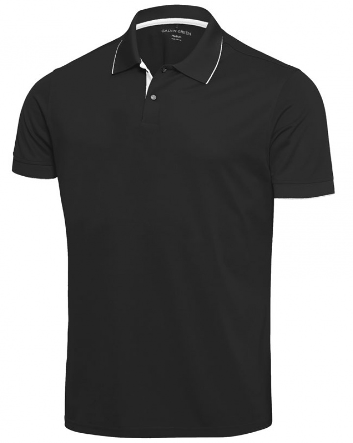 Galvin Green Piké Junior Rod Svart i gruppen Kläder / Junior hos Dimbo Golf AB (2145020-77Z3r)