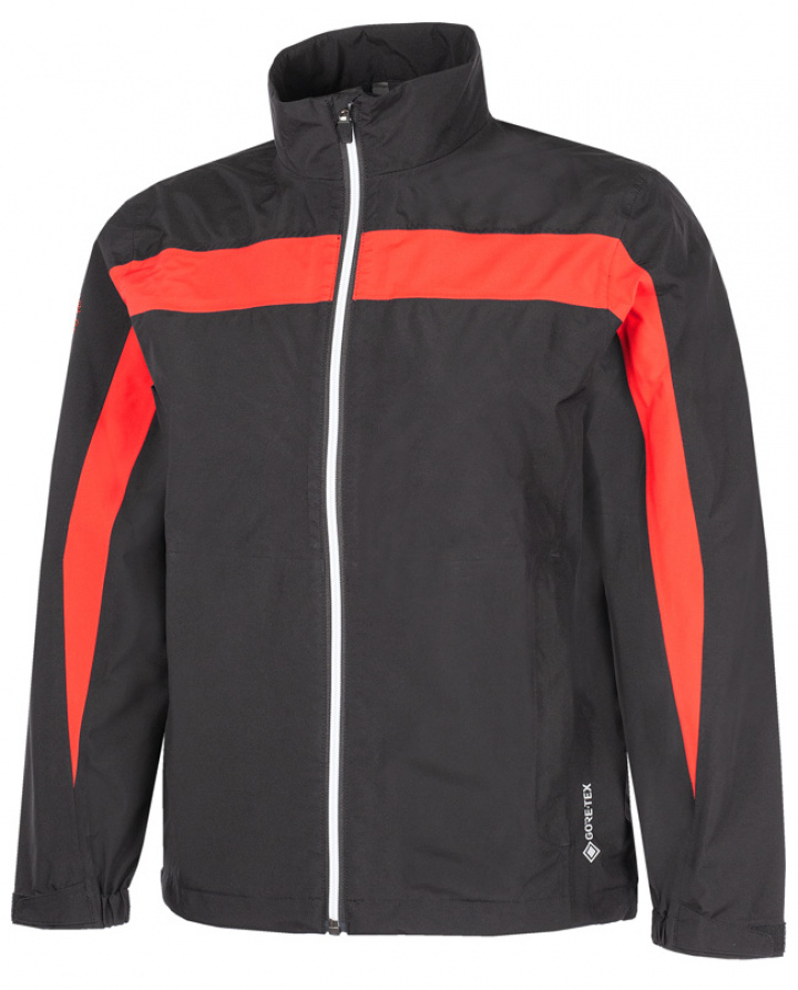 Galvin Green Regnjacka Gore-Tex Junior Robert Svart/Röd i gruppen Kläder / Junior / Galvin Green Junior hos Dimbo Golf AB (2145031-72Z3r)