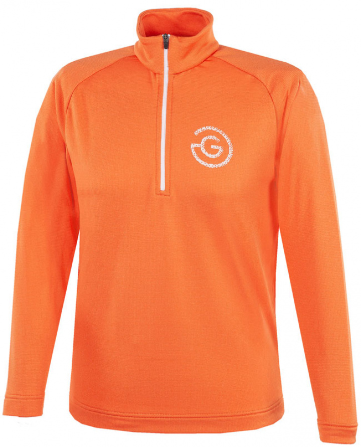 Galvin Green Insula Junior Långärm Half-Zip Raz Orange i gruppen Kläder / Junior hos Dimbo Golf AB (2145032-55Z3r)
