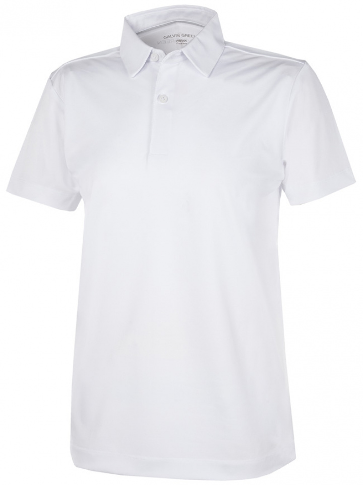 Galvin Green Piké Junior Rylan V8+ Vit i gruppen Kläder / Junior / Galvin Green Junior hos Dimbo Golf AB (2145038-01Z3r)