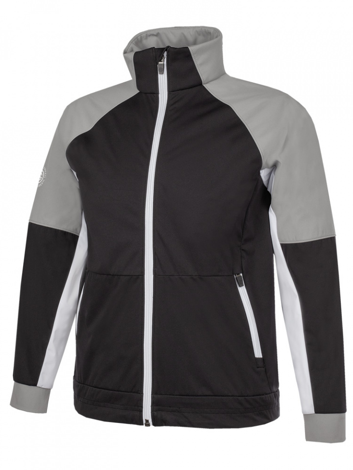 Galvin Green Interface-1 Jacka Junior Remi Svart/Sharkskin/Vit 134/140 i gruppen Kläder / Junior hos Dimbo Golf AB (2145041-90922)