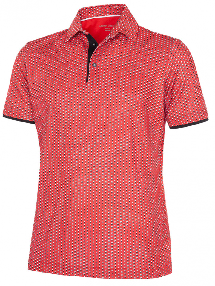 Galvin Green Piké Herr Mark V8+ Röd/Forged Iron i gruppen Kläder / Herrkläder / KORTÄRMAT / Galvin Green Pike hos Dimbo Golf AB (21500105-27B4r)