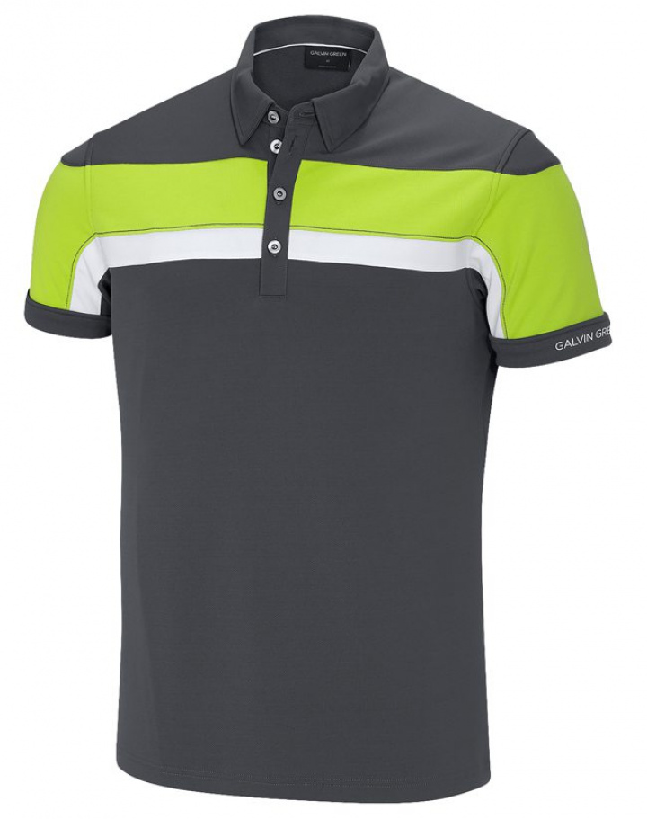 Galvin Green Piké Herr MITCHELL V8+ Iron Grey i gruppen Rea / Rea Kläder / Herr hos Dimbo Golf AB (2150054-78B4r)