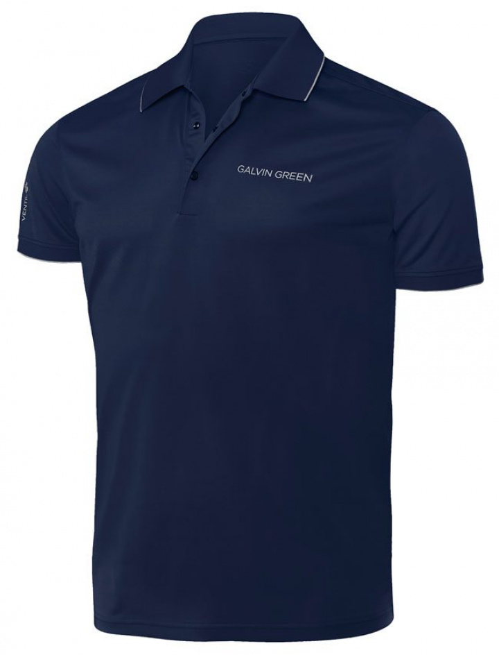 Galvin Green Piké Herr Marty Tour Edition Marinblå i gruppen Kläder / Herrkläder / KORTÄRMAT hos Dimbo Golf AB (2150067-31B4r)