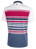 Galvin Green Piké Herr Miguel Vit/Barberry/Faded Denim