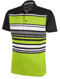 Galvin Green Piké Herr Miguel Svart/Lime/Vit