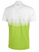 Galvin Green Piké Herr Moss Vit/Lime