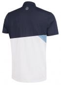 Galvin Green Piké Herr Mick Marinblå/Faded Denim/Vit