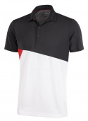 Galvin Green Piké Herr Mick Svart/Röd/Vit