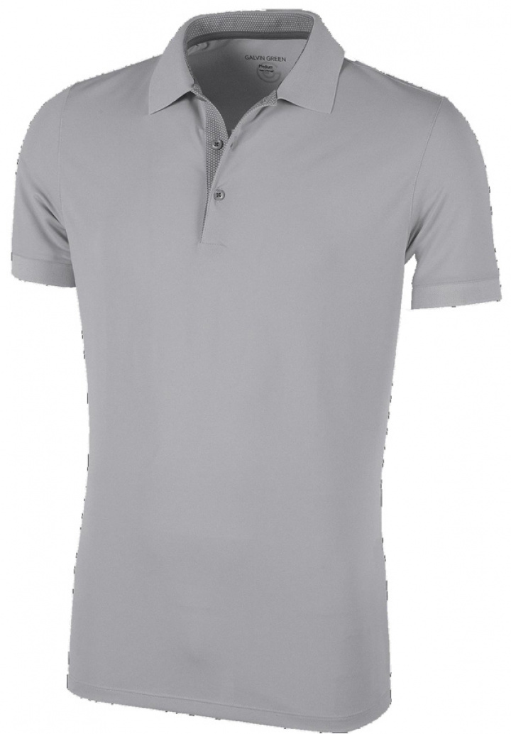 Galvin Green Piké Herr Max V8+ Sharkskin i gruppen Kläder / Herrkläder / KORTÄRMAT hos Dimbo Golf AB (2150083-07B4r)