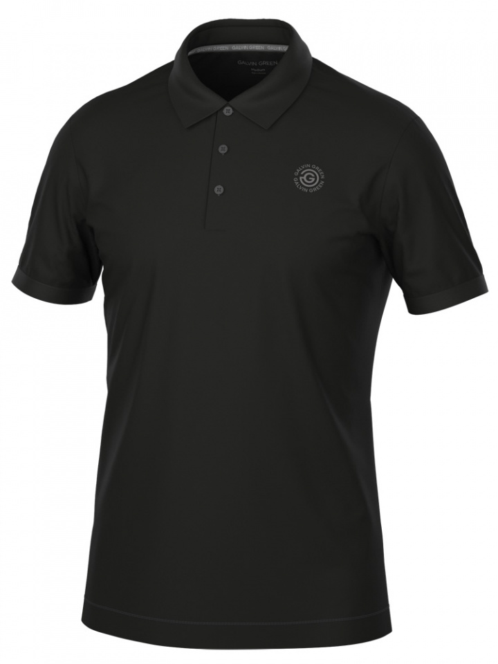 Galvin Green Piké Herr Maximilian V8+ Svart i gruppen Kläder / Herrkläder / KORTÄRMAT hos Dimbo Golf AB (2150113-94031r)
