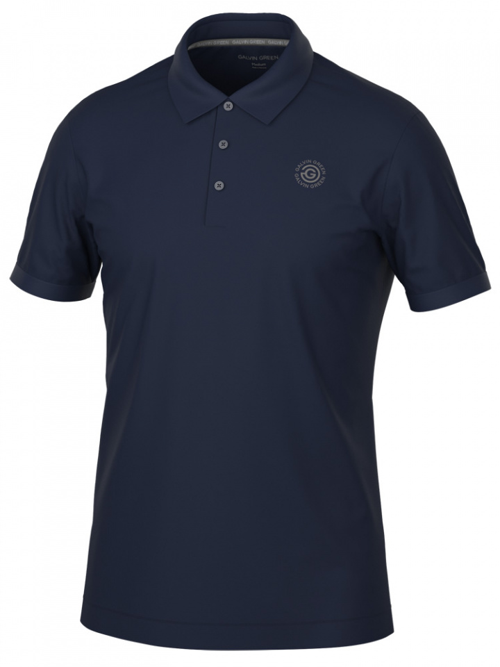 Galvin Green Piké Herr Maximilian V8+ Marinblå i gruppen Kläder / Herrkläder / KORTÄRMAT hos Dimbo Golf AB (2150113-94051r)