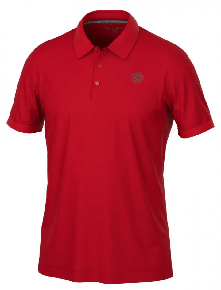 Galvin Green Piké Herr Maximilian V8+ Röd i gruppen Kläder / Herrkläder / KORTÄRMAT hos Dimbo Golf AB (2150113-94131r)