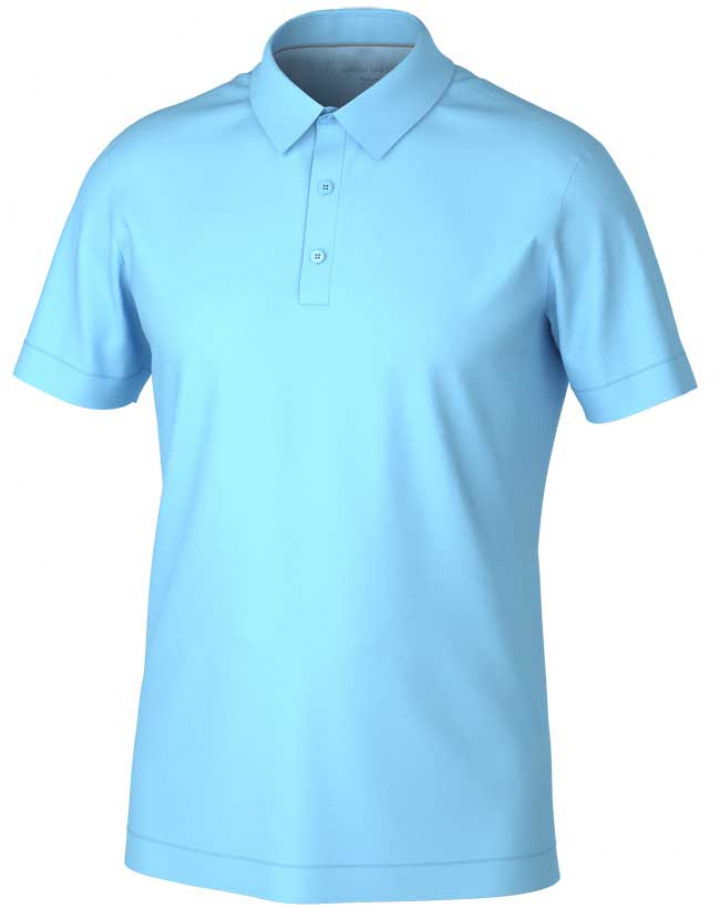 Galvin Green Piké Herr Marcelo V8+ Alaska Blå i gruppen Kläder / Herrkläder / KORTÄRMAT hos Dimbo Golf AB (2150114-96451r)