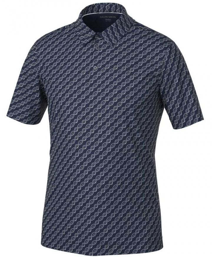 Galvin Green Piké Herr Marcus V8+ Marinblå i gruppen Kläder / Herrkläder / KORTÄRMAT hos Dimbo Golf AB (2150126-94051r)