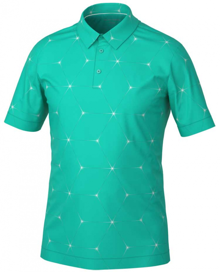 Galvin Green Piké Herr Milo V8+ Atlantis Grön i gruppen Kläder / Herrkläder / KORTÄRMAT hos Dimbo Golf AB (2150127-88911r)