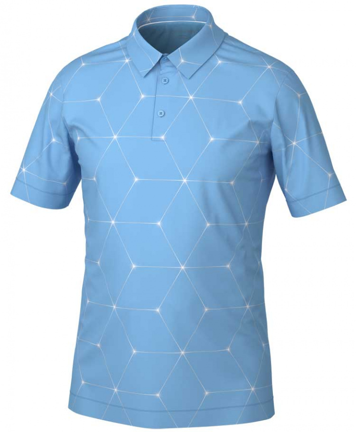 Galvin Green Piké Herr Milo V8+ Alaska Blå i gruppen Kläder / Herrkläder / KORTÄRMAT hos Dimbo Golf AB (2150127-96451r)