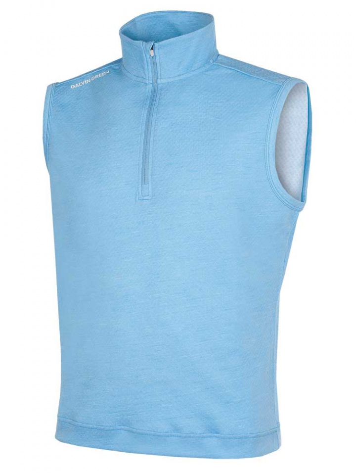 Galvin Green Insula Herr Slipover Del Alaska Blå Melerad i gruppen Kläder / Herrkläder / VÄSTAR hos Dimbo Golf AB (2153004-98491r)