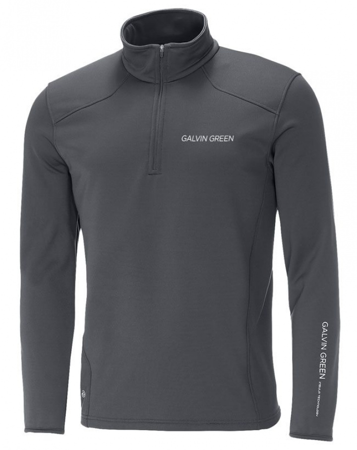 Galvin Green Insula Herr Långärm Dwayne Tour Edition Iron grey i gruppen Kläder / Herrkläder / LÅNGÄRMAT hos Dimbo Golf AB (2154055-70B4r)