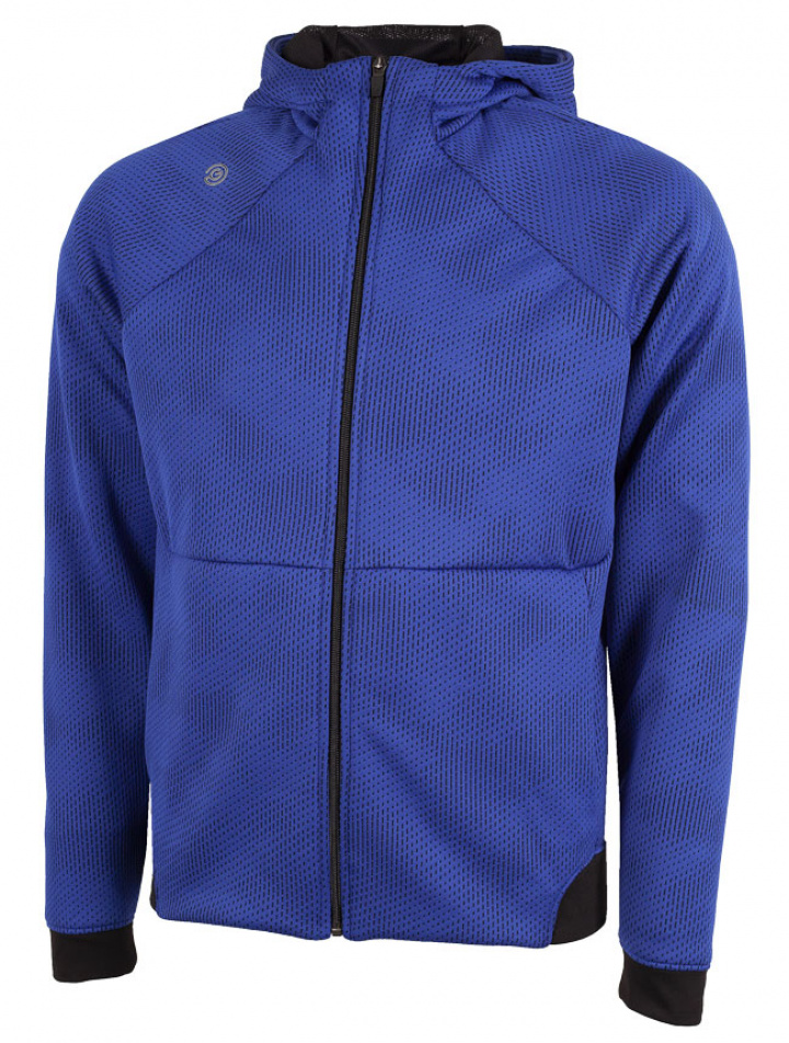 Galvin Green Insula Herr Långärm Dolph Surf Blå/Svart i gruppen Kläder / Herrkläder / LÅNGÄRMAT hos Dimbo Golf AB (2154065-67B4r)