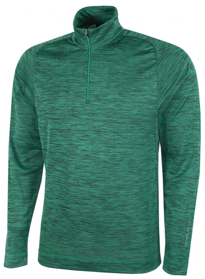 Galvin Green Insula Herr Half Zip Långärm Dixon Grön i gruppen Kläder / Herrkläder / LÅNGÄRMAT hos Dimbo Golf AB (2154068-08B4r)
