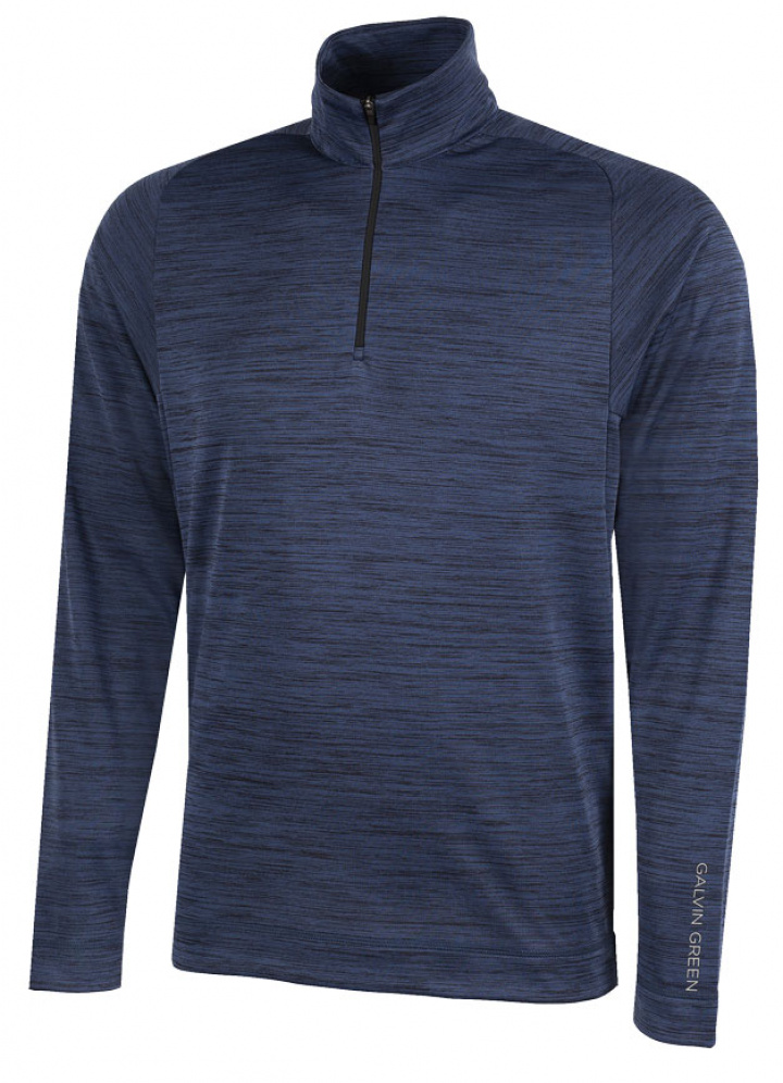 Galvin Green Insula Herr Half Zip Långärm Dixon Marinblå i gruppen Kläder / Herrkläder / LÅNGÄRMAT hos Dimbo Golf AB (2154068-30B4r)