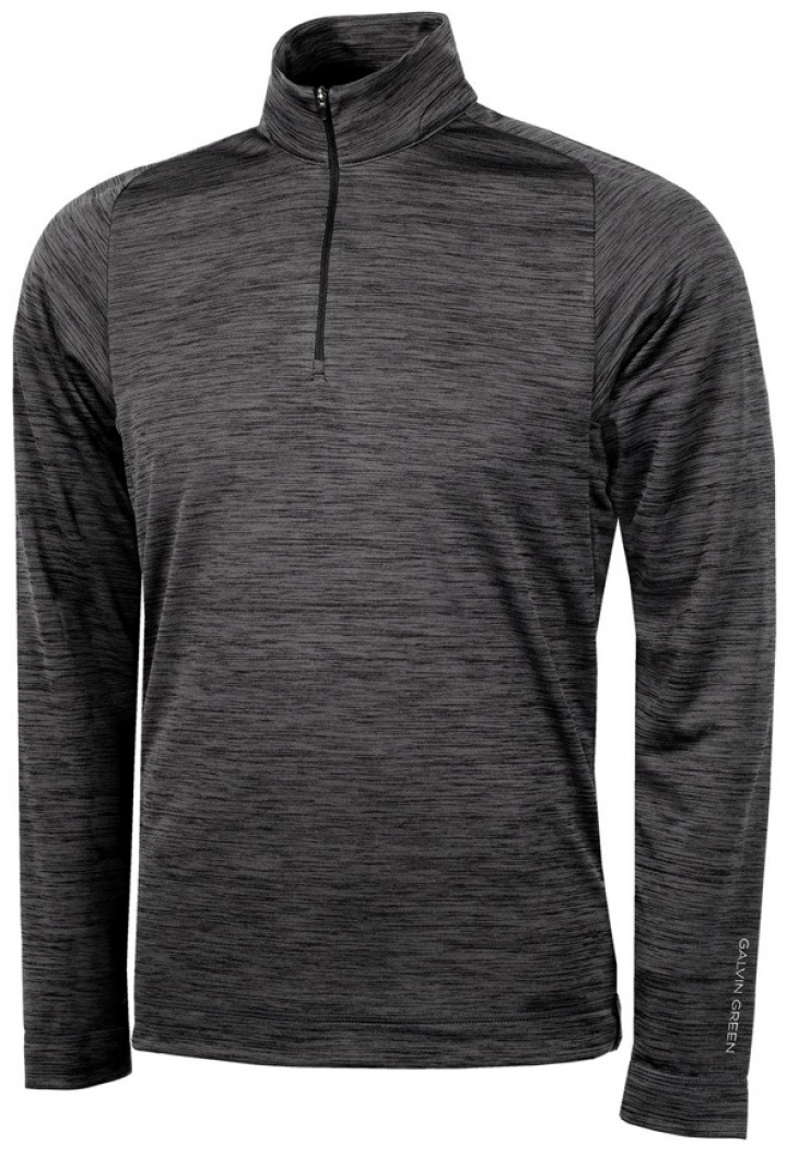 Galvin Green Insula Herr Half Zip Långärm Dixon Svart i gruppen Kläder / Herrkläder / LÅNGÄRMAT hos Dimbo Golf AB (2154068-77B4r)