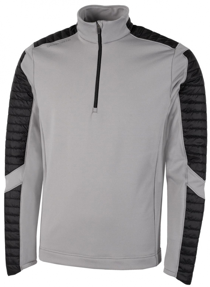 Galvin Green Insula Herr Half Zip Långärm Duke Sharkskin/Svart i gruppen Kläder / Herrkläder / LÅNGÄRMAT hos Dimbo Golf AB (2154069-07B4r)