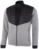 Galvin Green Insula Herr Långärm Full-Zip Damian Sharkskin/Svart