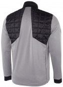 Galvin Green Insula Herr Långärm Full-Zip Damian Sharkskin/Svart