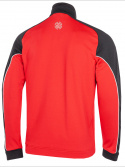 Galvin Green Insula Herr Långärm Half-Zip Daxton Röd/Forged Iron/Vit