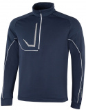 Galvin Green Insula Herr Långärm Half-Zip Daxton Marinblå/Ensign Blå/Vit