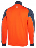 Galvin Green Insula Herr Långärm Half-Zip Daxton Orange/Marinblå/Vit