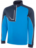 Galvin Green Insula Herr Långärm Half-Zip Daxton Blå/Marinblå/Vit