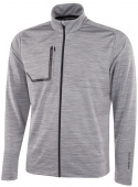Galvin Green Insula Lite Herr Långärm Full-Zip Dennis Ljus Grå