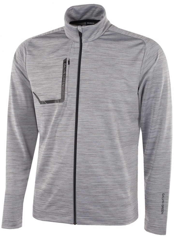 Galvin Green Insula Lite Herr Långärm Full-Zip Dennis Ljus Grå i gruppen Kläder / Herrkläder / LÅNGÄRMAT hos Dimbo Golf AB (2154080-70B4r)