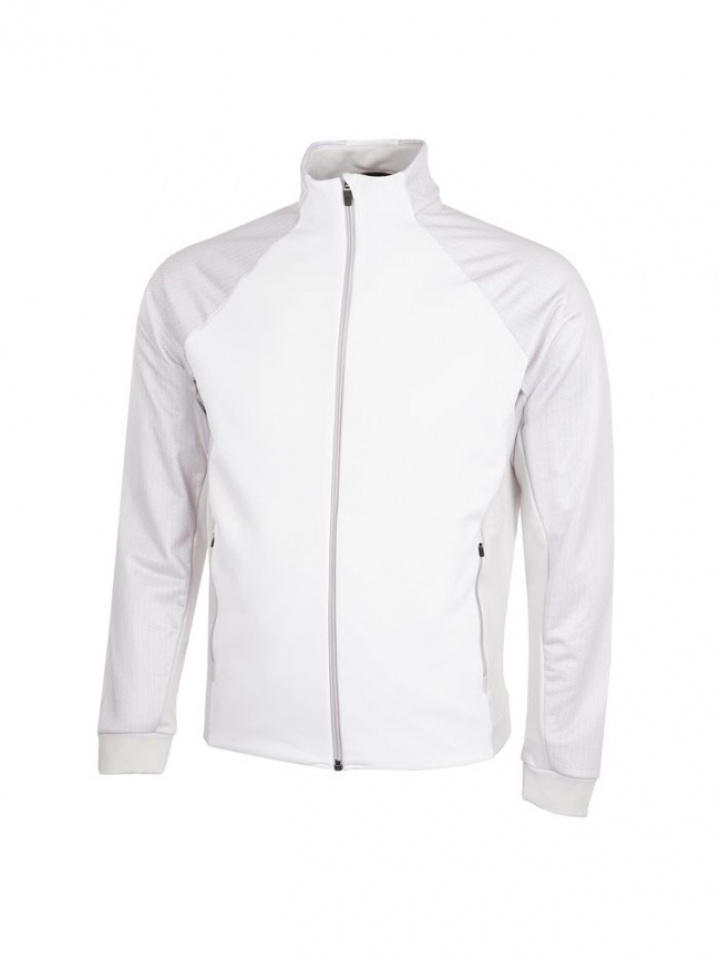 Galvin Green Insula Herr Långärm Full-Zip Donald Vit/Cool Grå i gruppen Kläder / Herrkläder / LÅNGÄRMAT hos Dimbo Golf AB (2154082-07B4r)