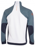 Galvin Green Insula Herr Långärm Full-Zip Donald Vit/Marinblå/Orange