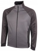 Galvin Green Insula Herr Långärm Full-Zip Donald Forged Iron/Svart
