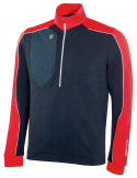 Galvin Green Insula Half Zip Herr Långärm Dave Marinblå/Röd